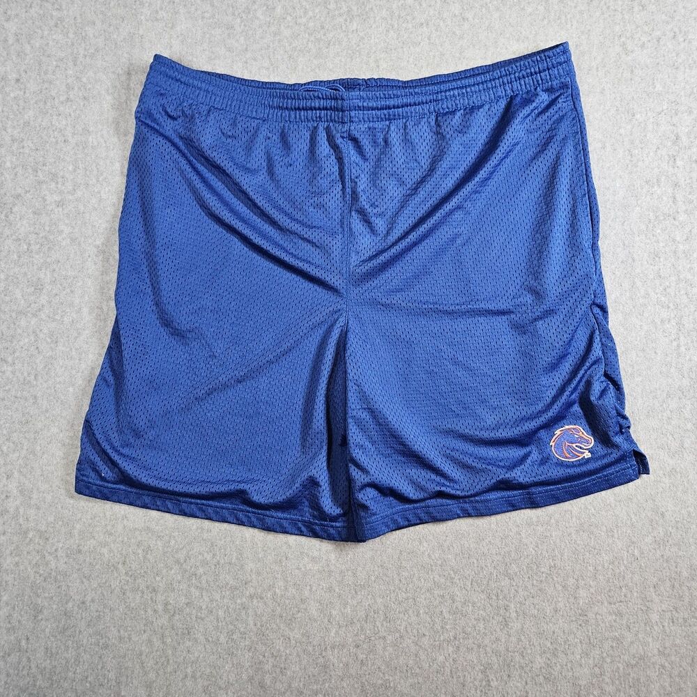 Boise State Broncos Basketball Shorts Men's Size Large NCAA Jersey Blue BSU